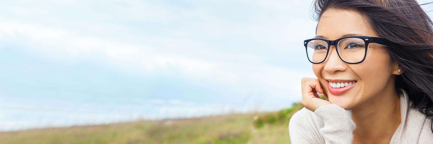 woman smiling | dentist Monroe, WA