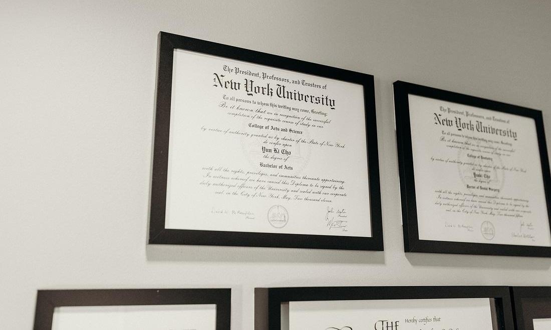 Credentials for our staff